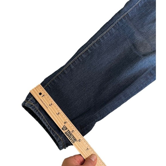 PAIGE Women’s Size 28‎ Dark Wash Kylie Crop Denim Jeans - Picture 12 of 14